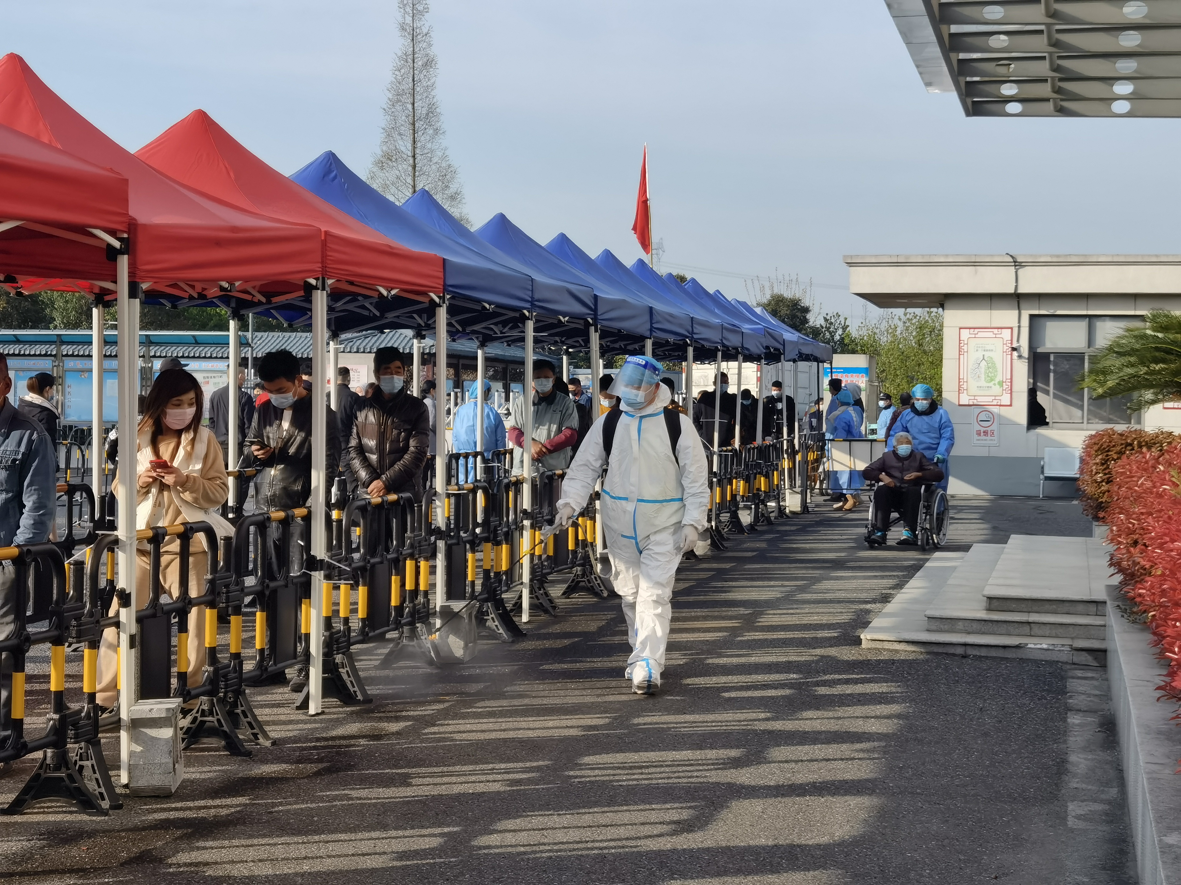 【双凤镇勤力村】第十九轮区域核酸检测活动