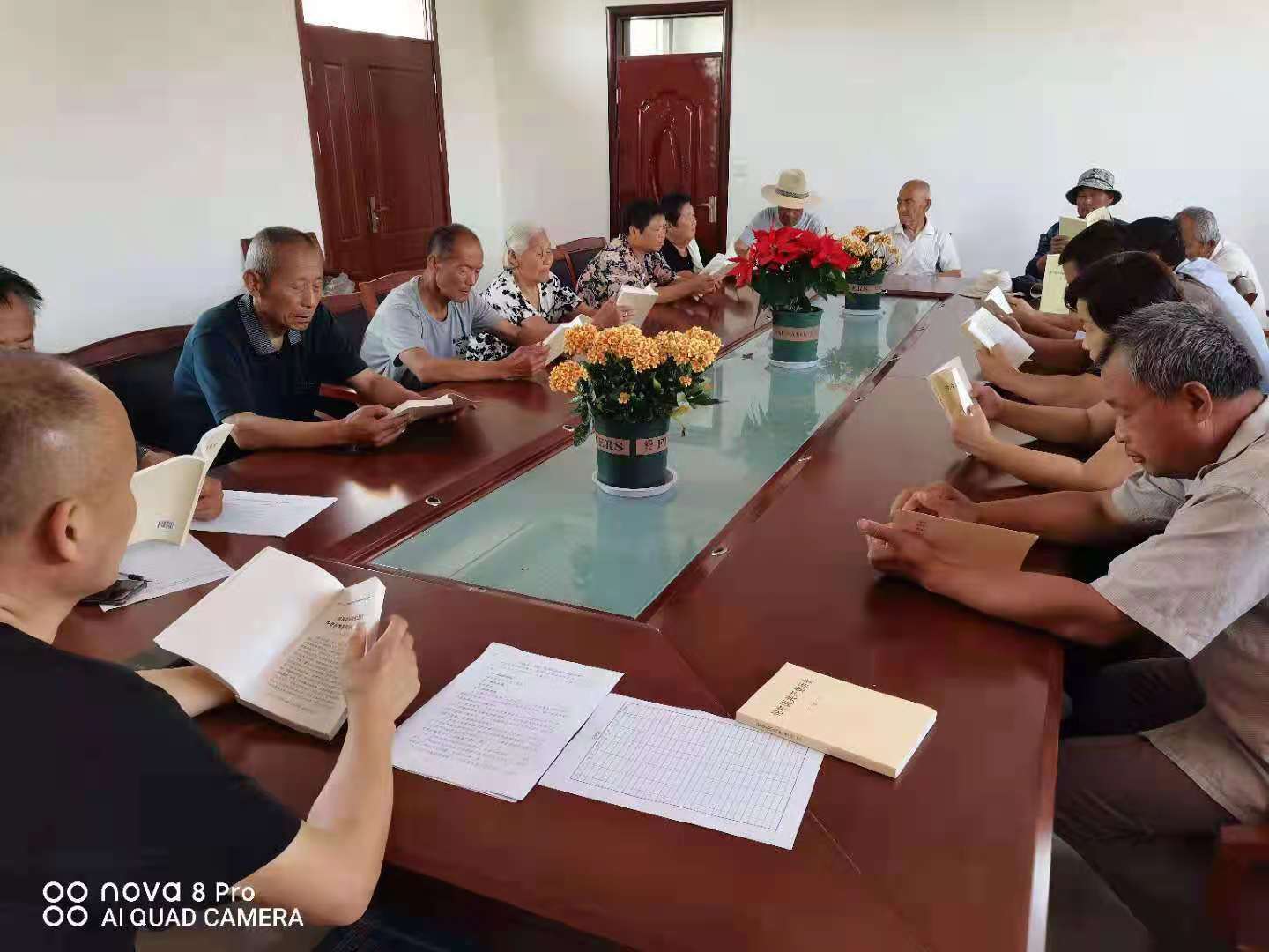 【冠县】讲党史故事  读万卷好书--辛庄村
