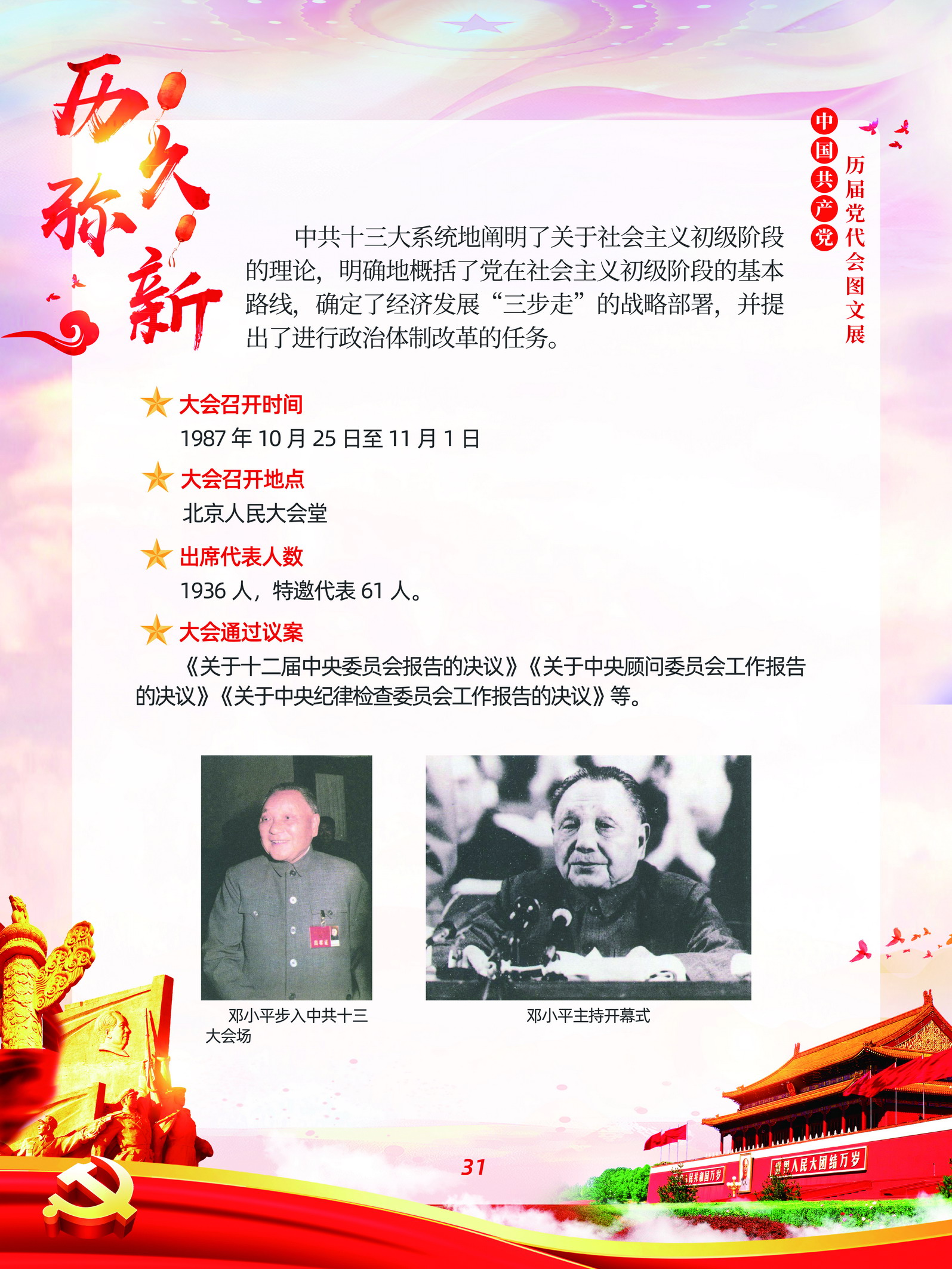 中国共产党历届党代会图文展_图30