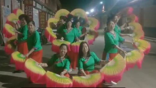 【莘县】张寨镇广场舞团队演出