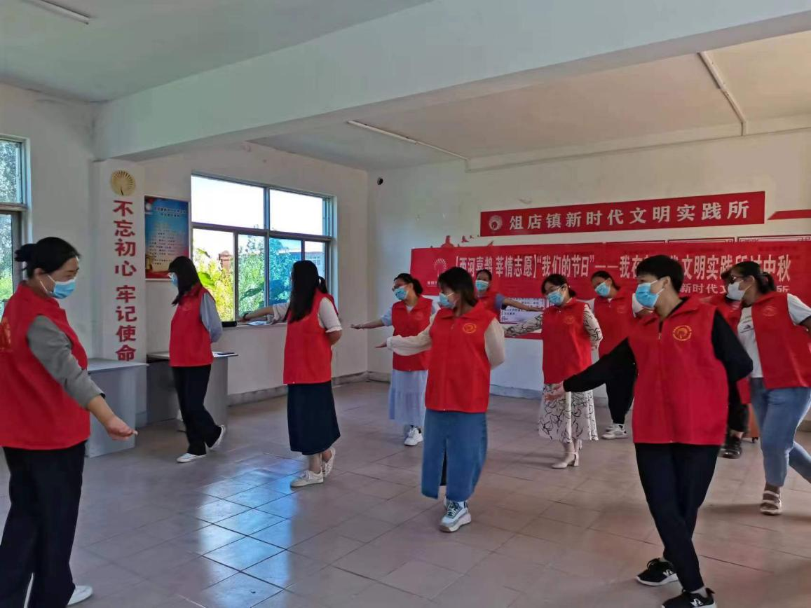 【莘县】俎店镇文明实践所里过中秋