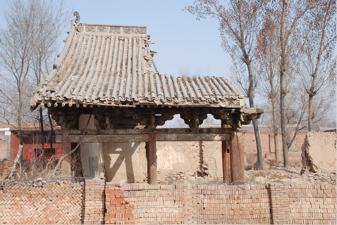 图片4阳白福田寺残破的正殿 图片4阳白福田寺残破的正殿