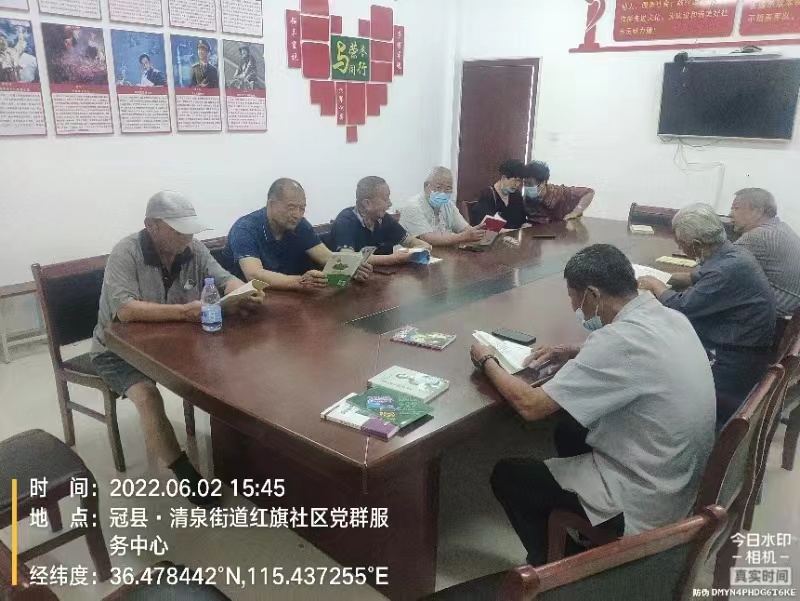【冠县】“我们的中国梦，文化进万家” 清泉街道全民阅读活动