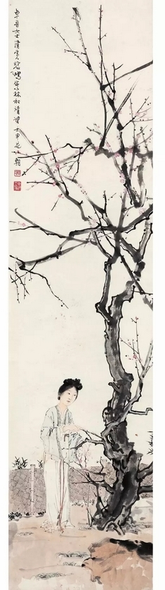 徐悲鸿 �占尽风情向小园 徐悲鸿 �占尽风情向小园.jpg