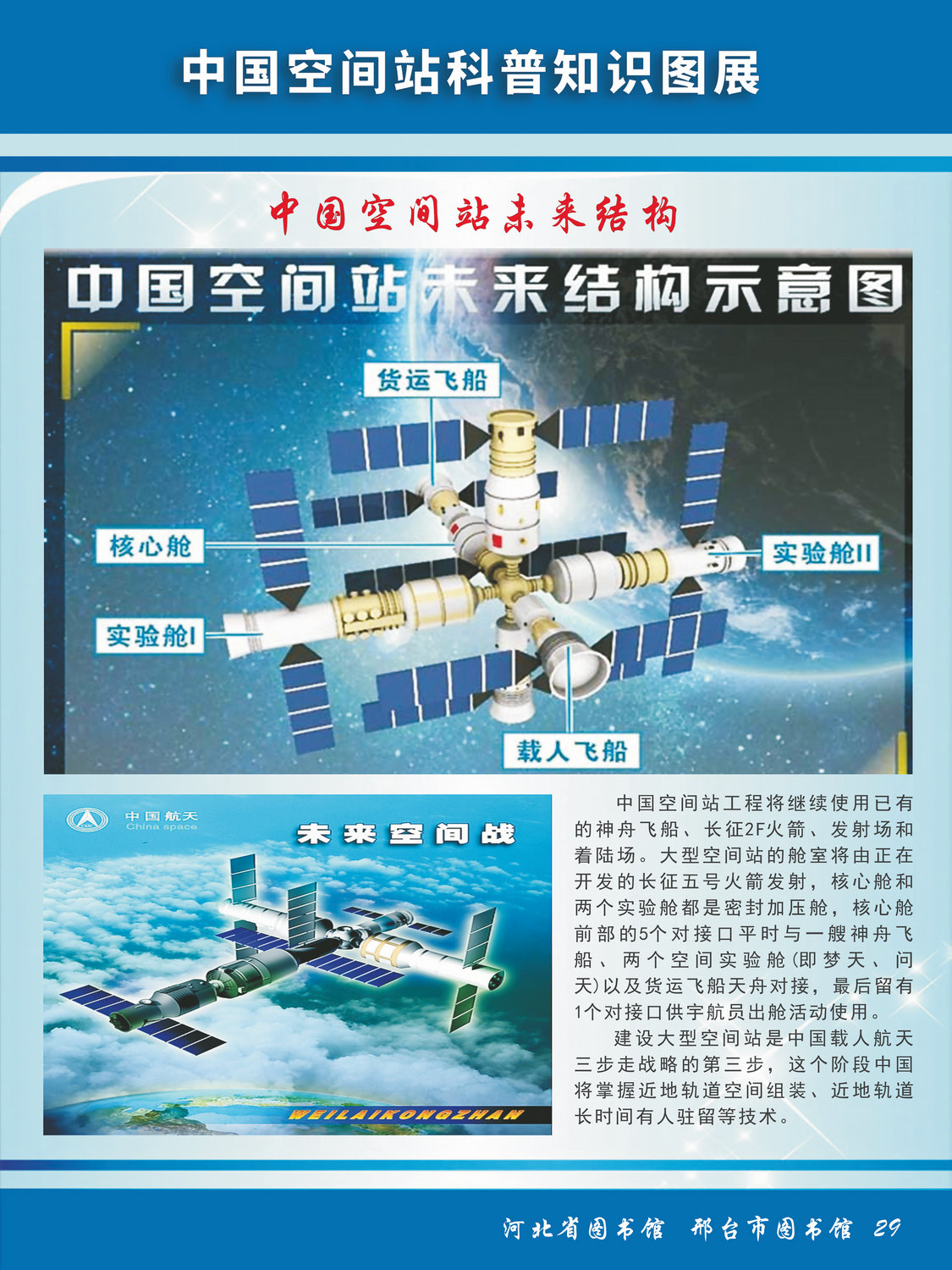 中国空间站科普知识图文展_图29