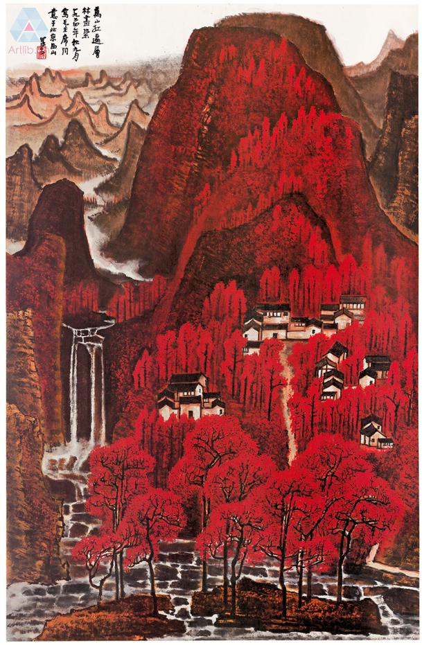 李可染�万山红遍，层林尽染图.jpg