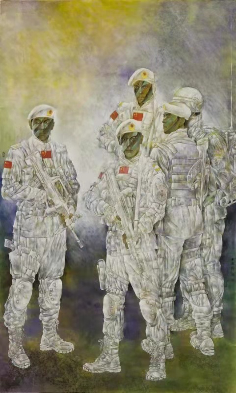 崔成军工笔重彩人物画138 cmx230cm 崔成军工笔重彩人物画138 cmx230cm.jpg