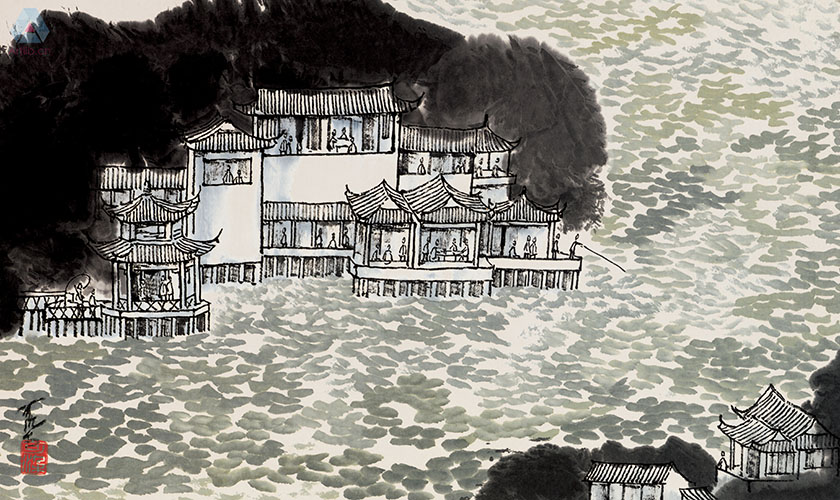 李可染 荷塘 李可染 荷塘.jpg