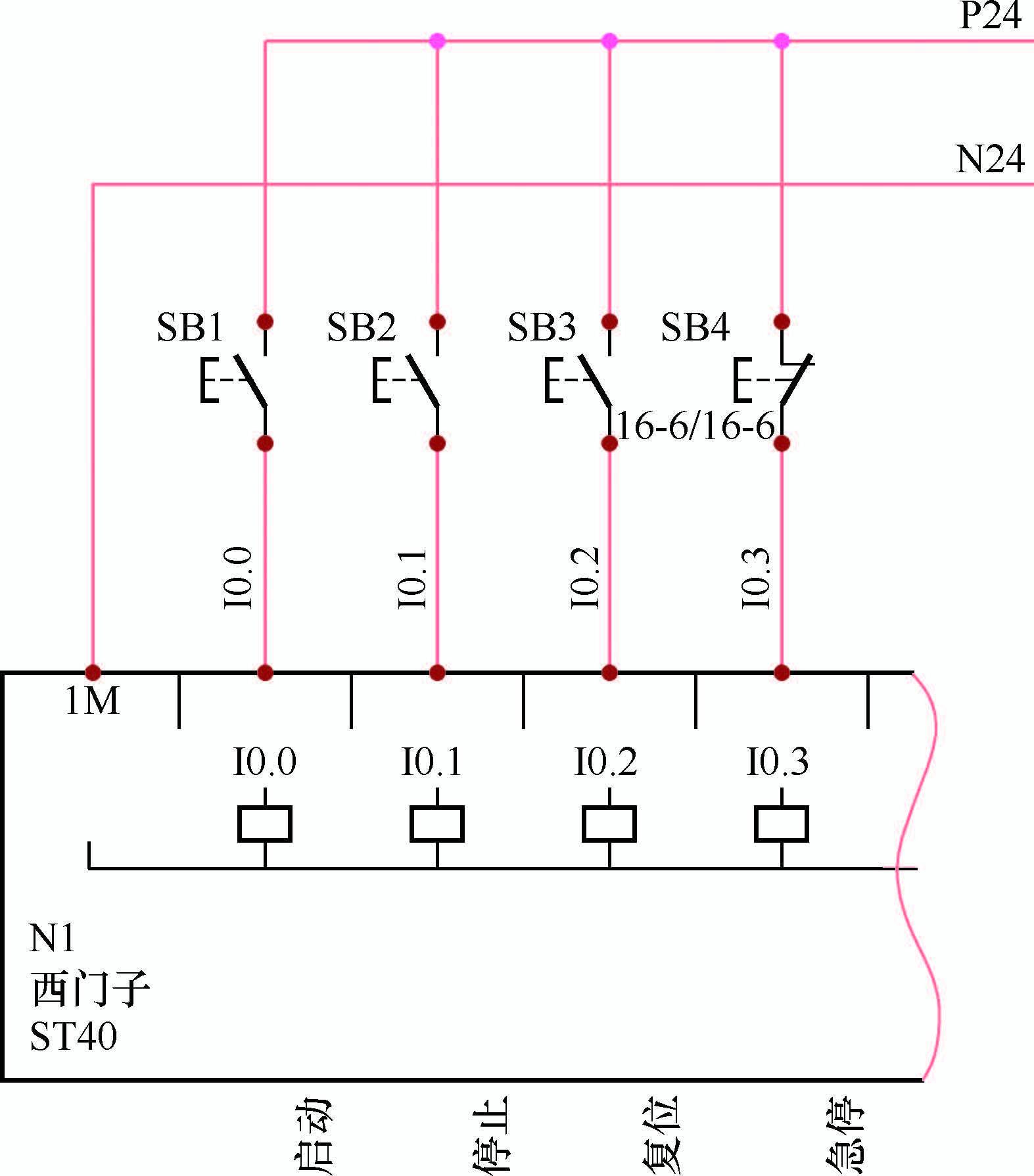 图6-6 安全按钮与PLC的连接.jpg