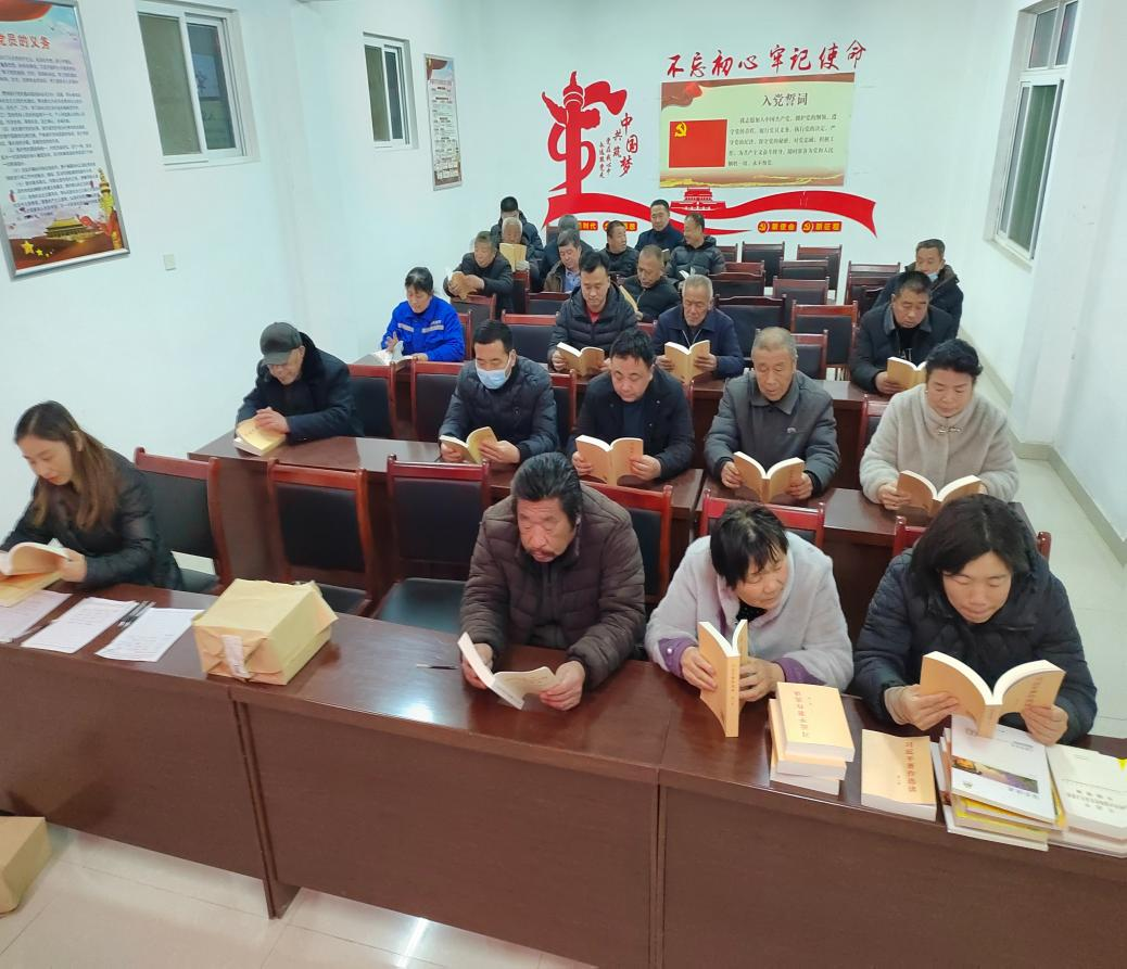 高唐县鱼邱湖街道“农家书屋溢书香 全民阅读新风尚”阅读活动