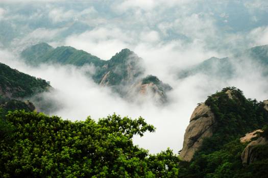 天堂寨 仙山云雾 摄影-韩峰
