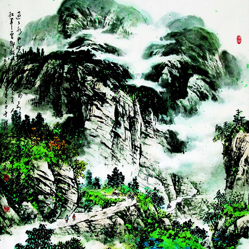 李洪刚--绘画作品《山水》1.jpg