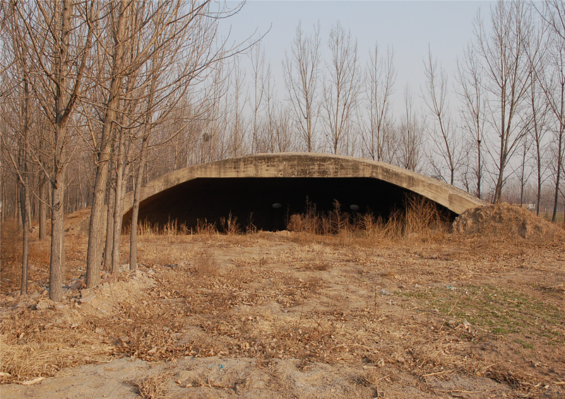 002晏城侵华日军飞机场旧址2号飞机库