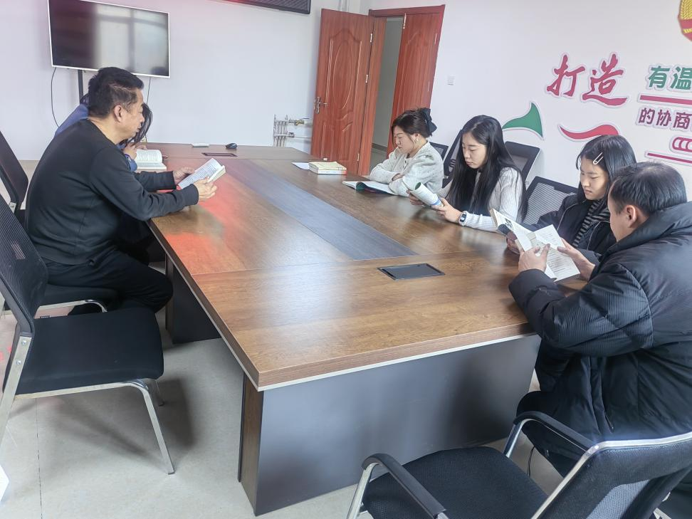 高唐县鱼邱湖街道“遍地书香迎新春”全民阅读活动