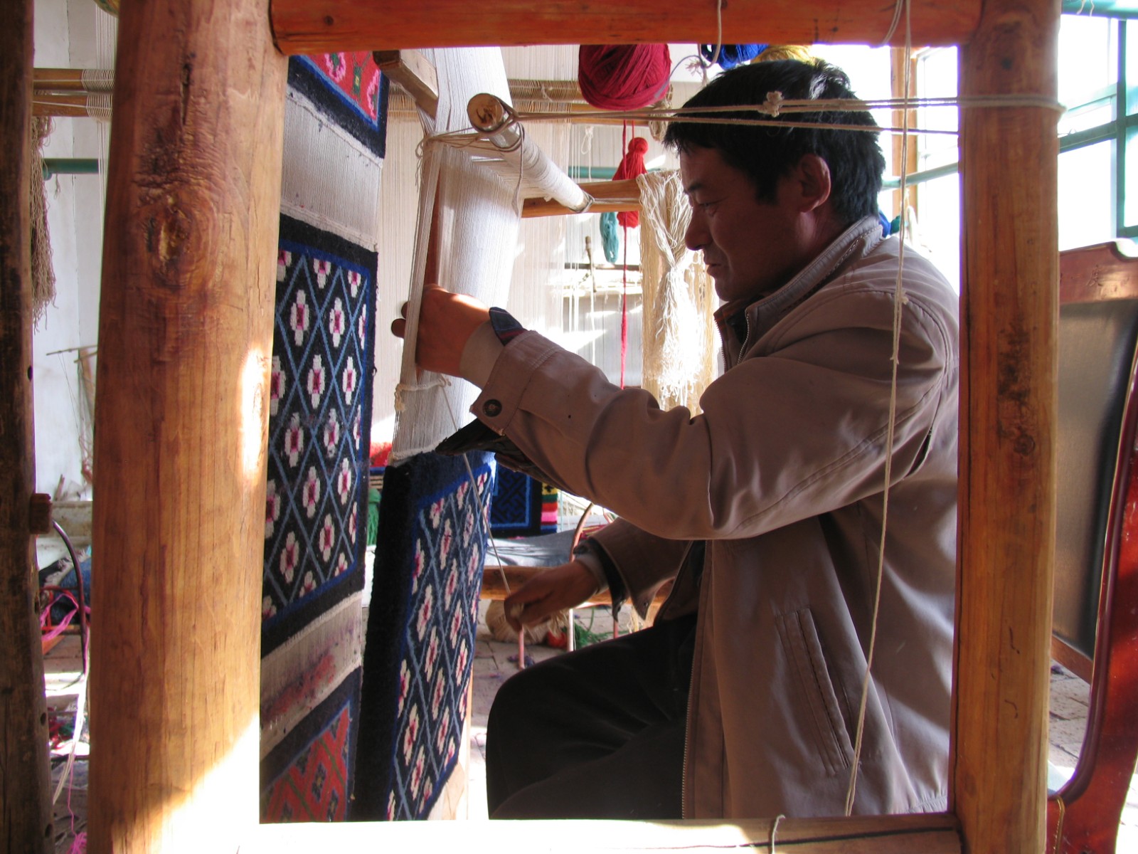 湟中-杨永良-加牙藏族织毯技艺-国家级传承人1