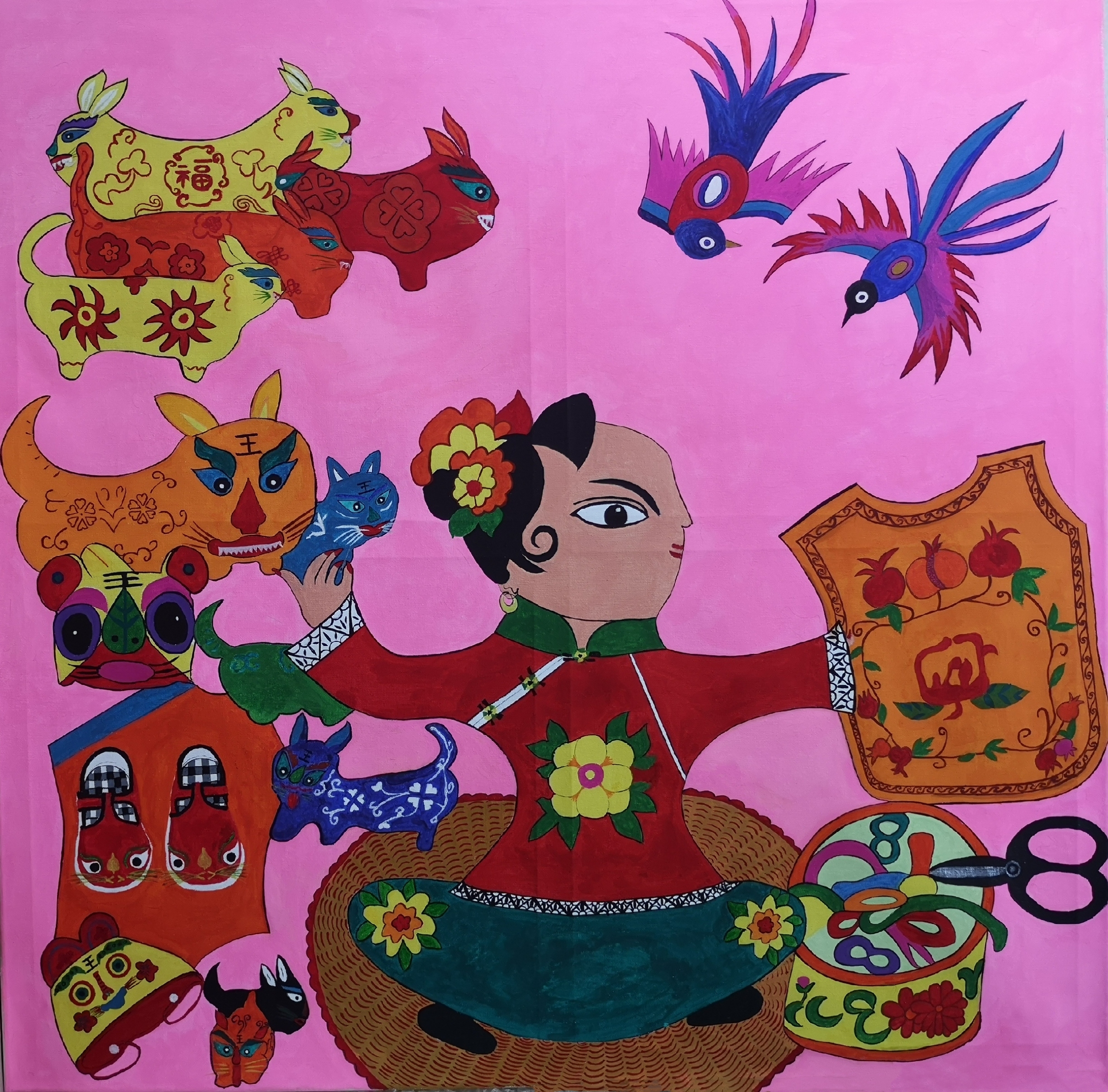 3、入展奖：《锦绣前程》李瑞萍.jpg