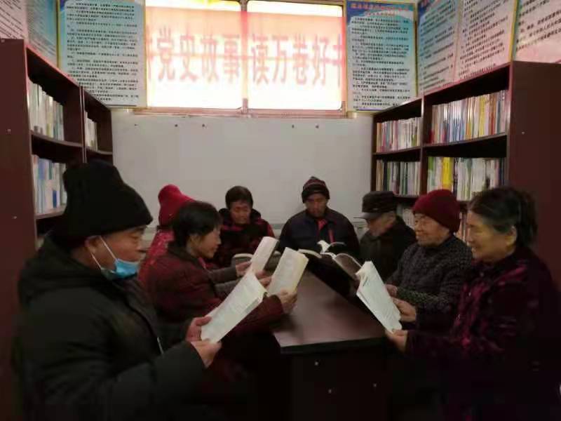 【冠县】“我的中国梦 文化进万家”范寨镇开展全民阅读活动