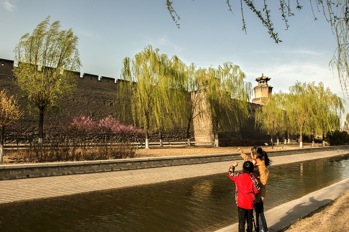 《古城春色》-李江锋