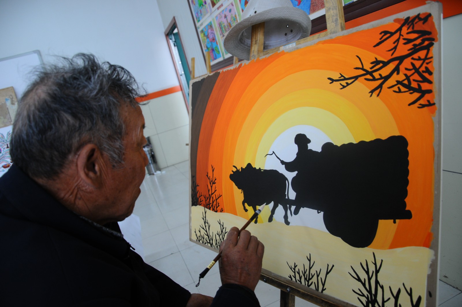 湟中-孟鳌奎-湟中农民画-省级代表性传承人1