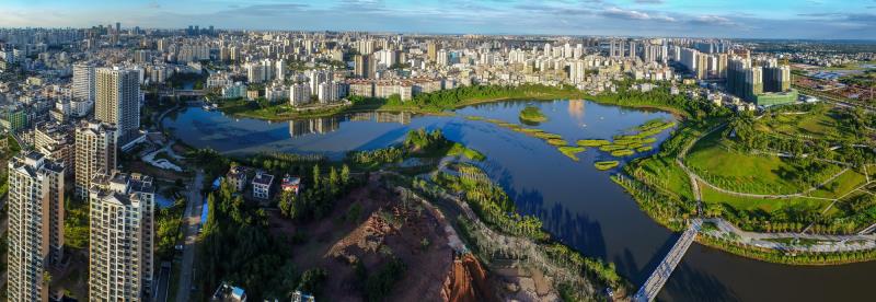 摄影类《美舍河公园》