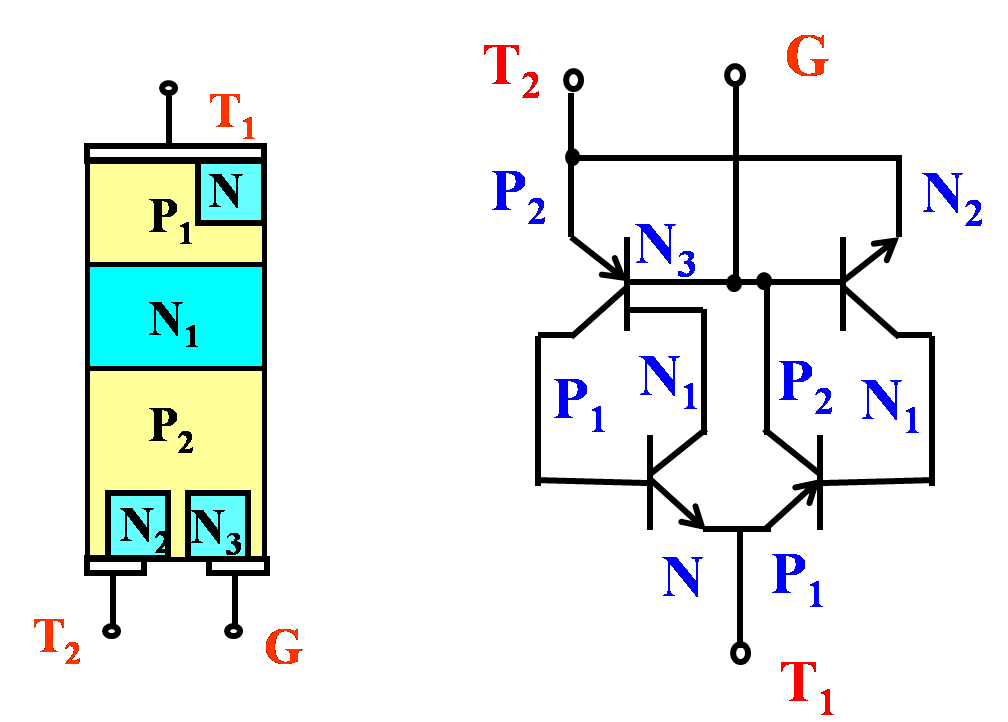 单线并联负触发接线图