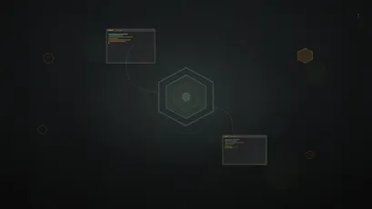 神秘科技界面 科技 暗黑 界面 4K