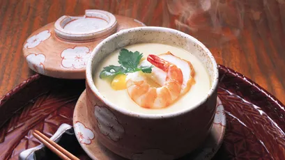 美味的汤品 美食 日式料理 粉色 4K
