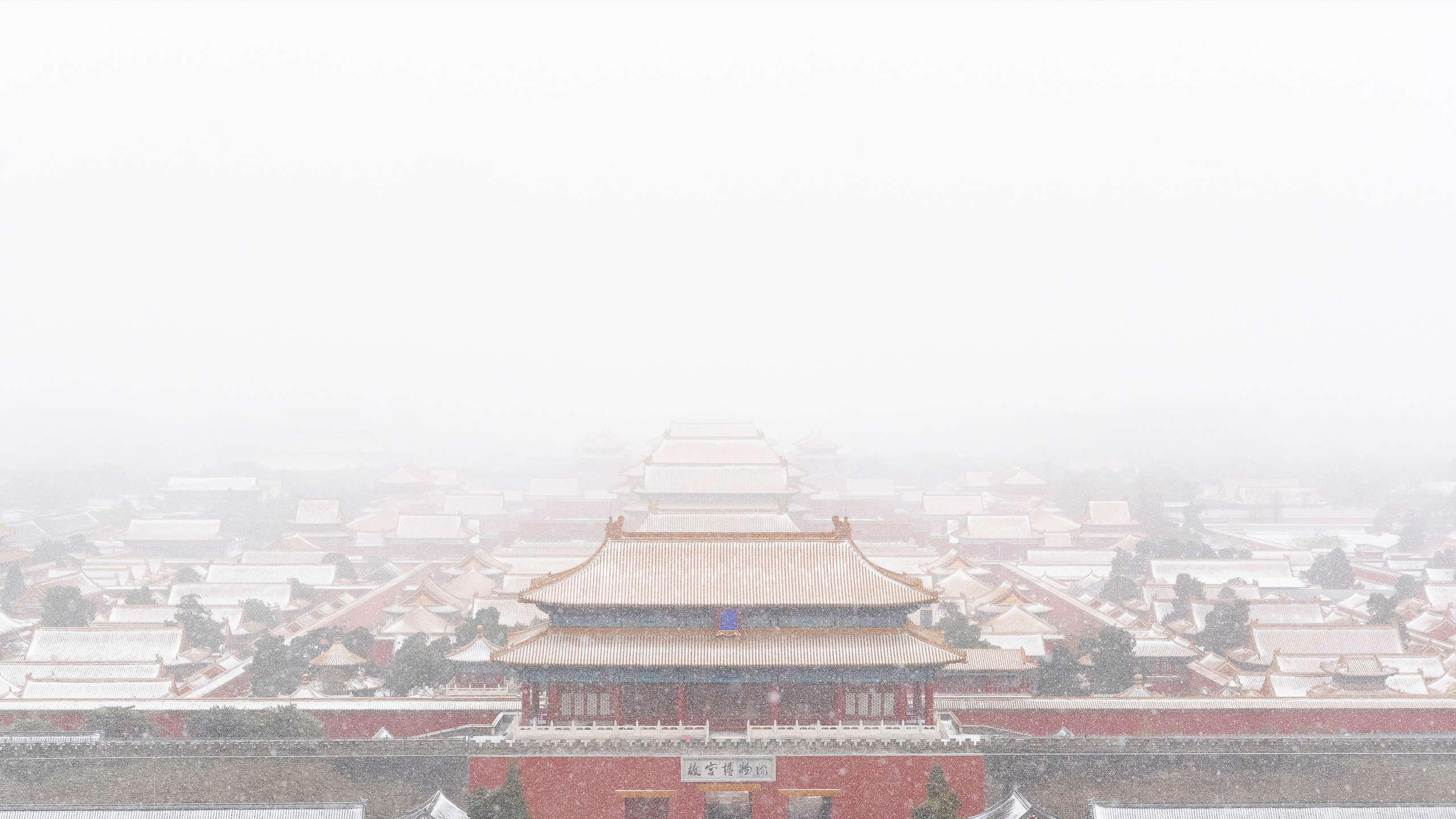 爱上紫禁城-初雪