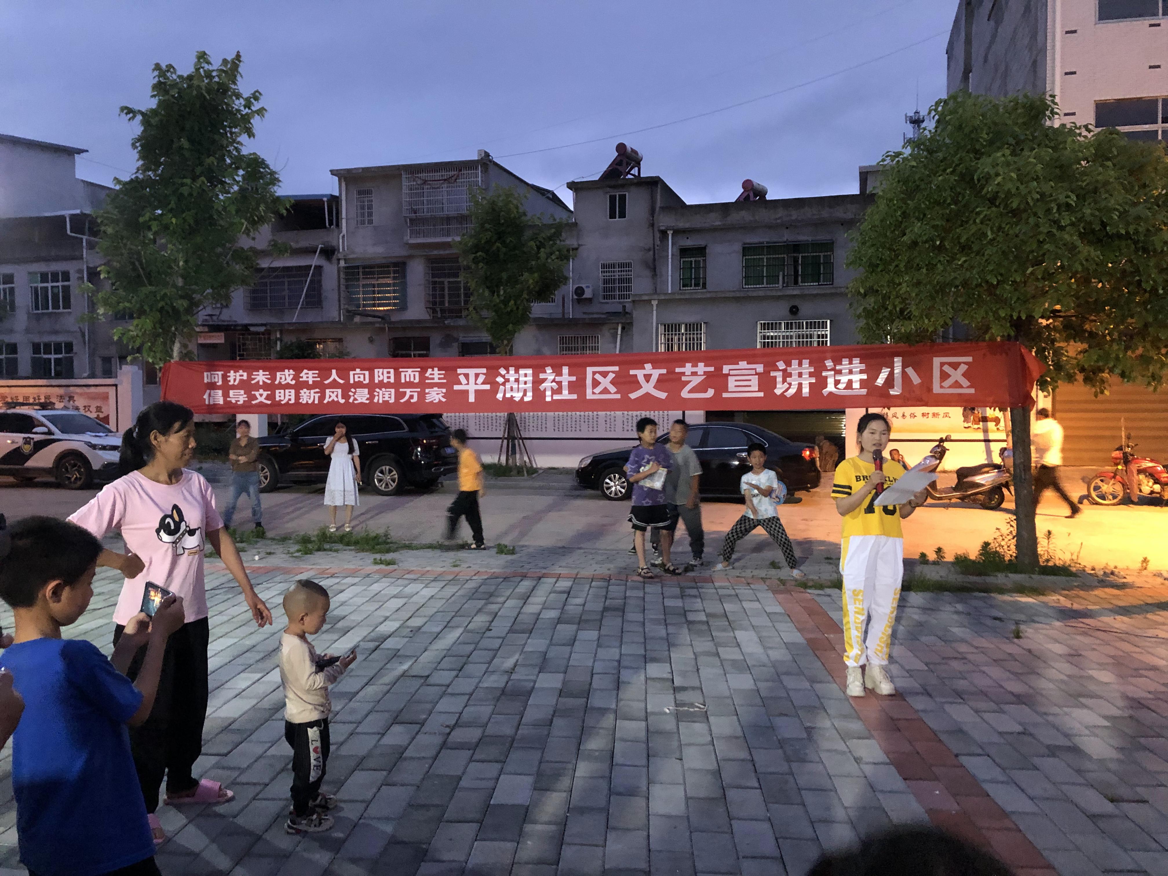 平湖社区文艺宣传活动
