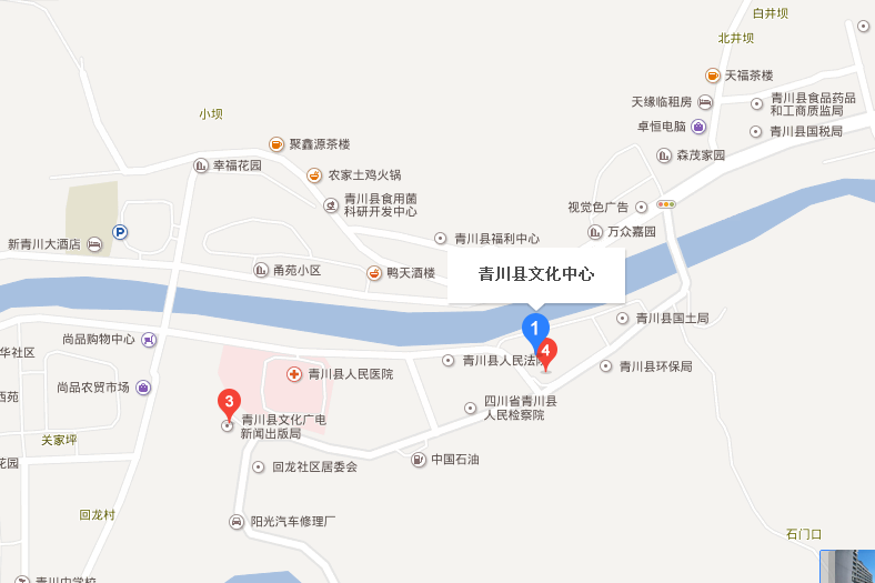 青川县行政区划图片