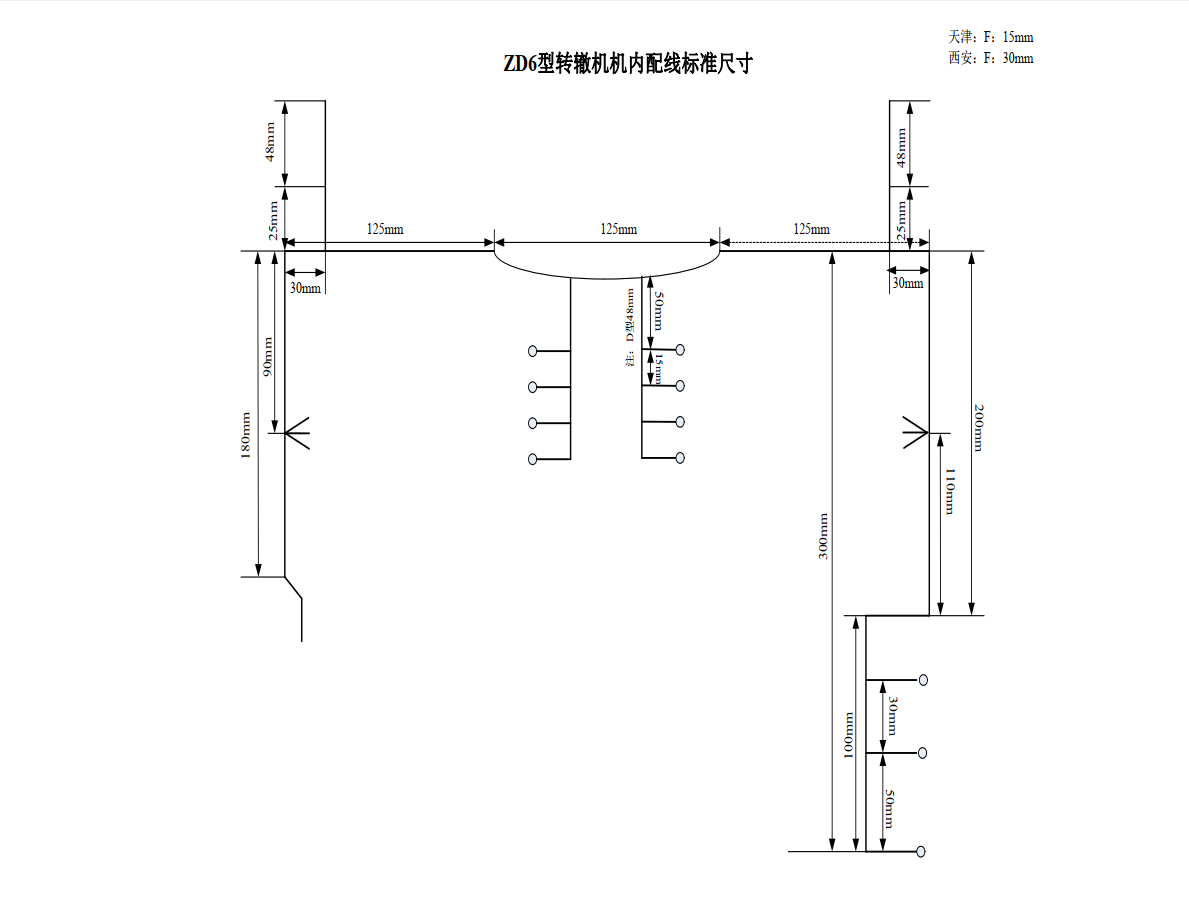 ZD6型转辙机机内配线标准尺寸.png