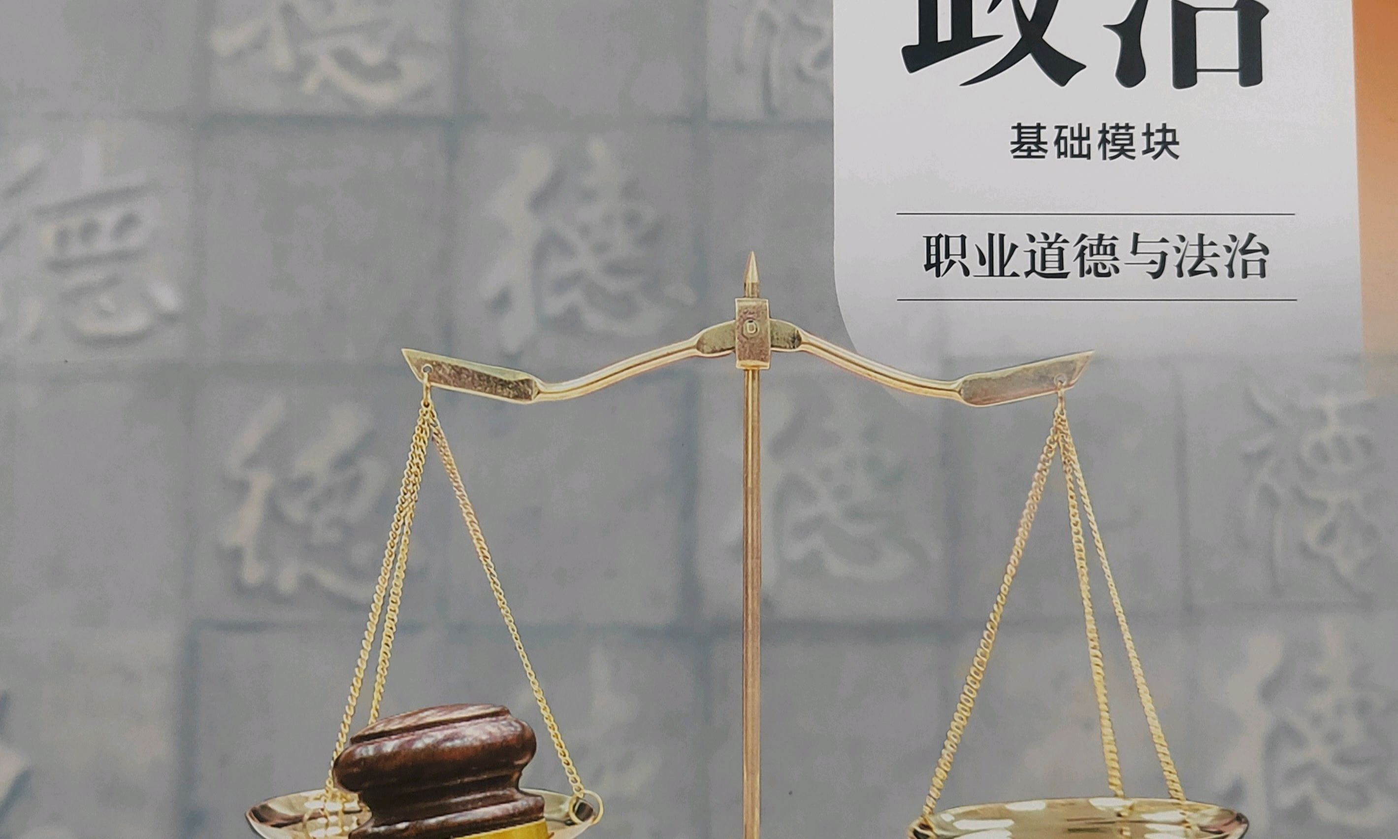 职业道德与法治（24至25下学期）课程封面