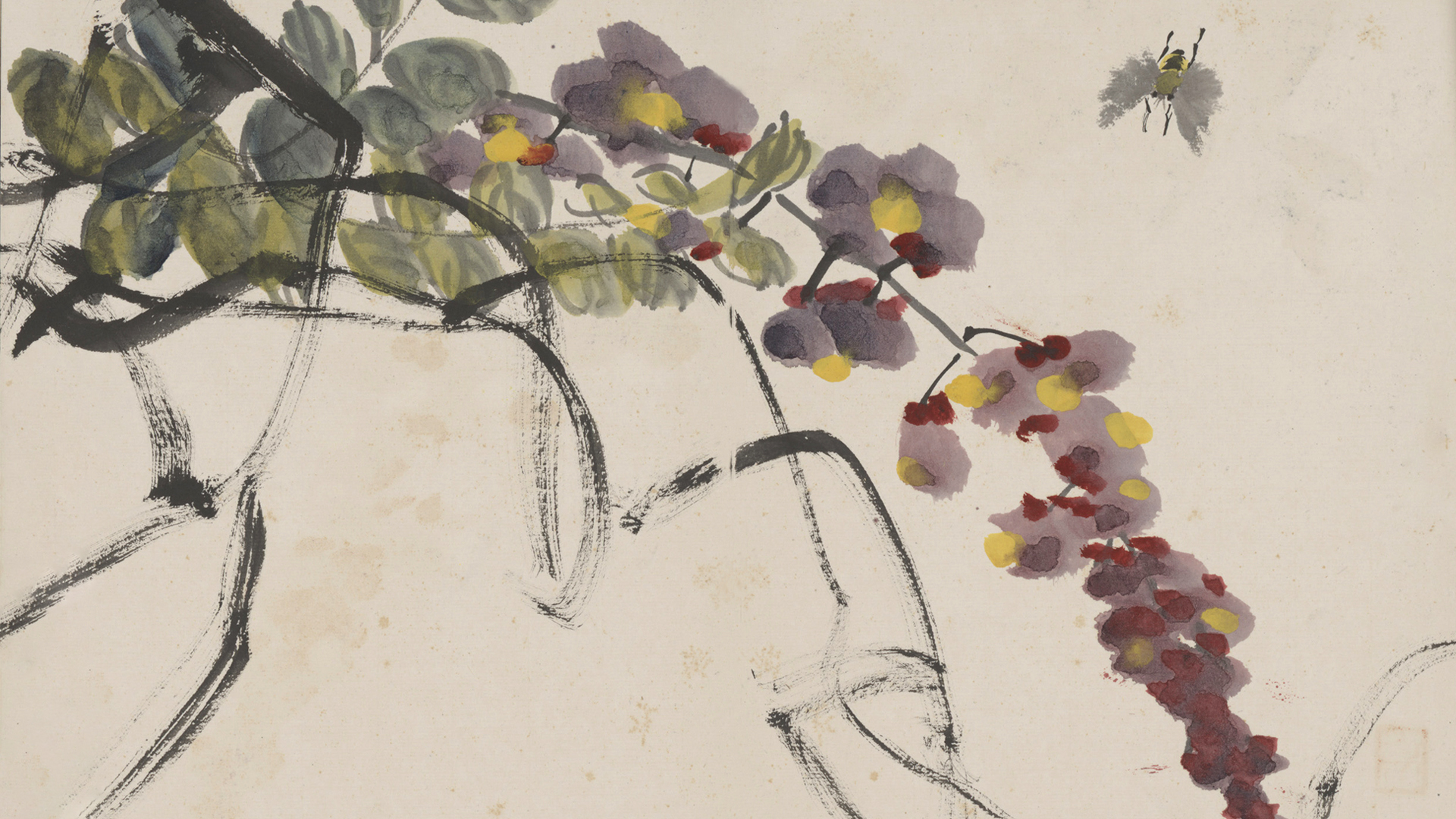 近现代 齐璜诗画合册