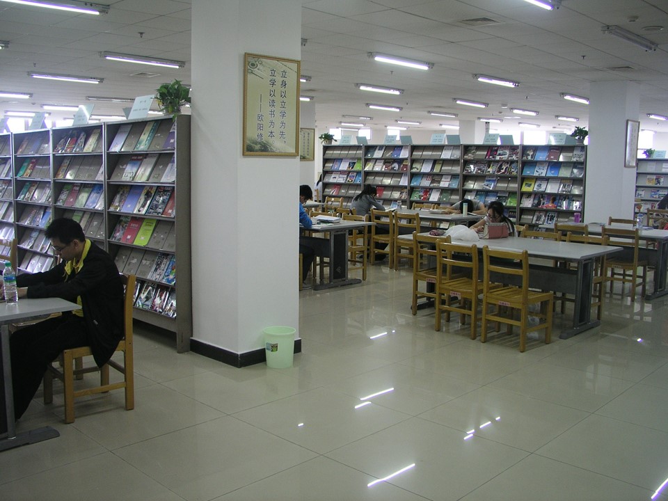 河北金融学院图书馆图片