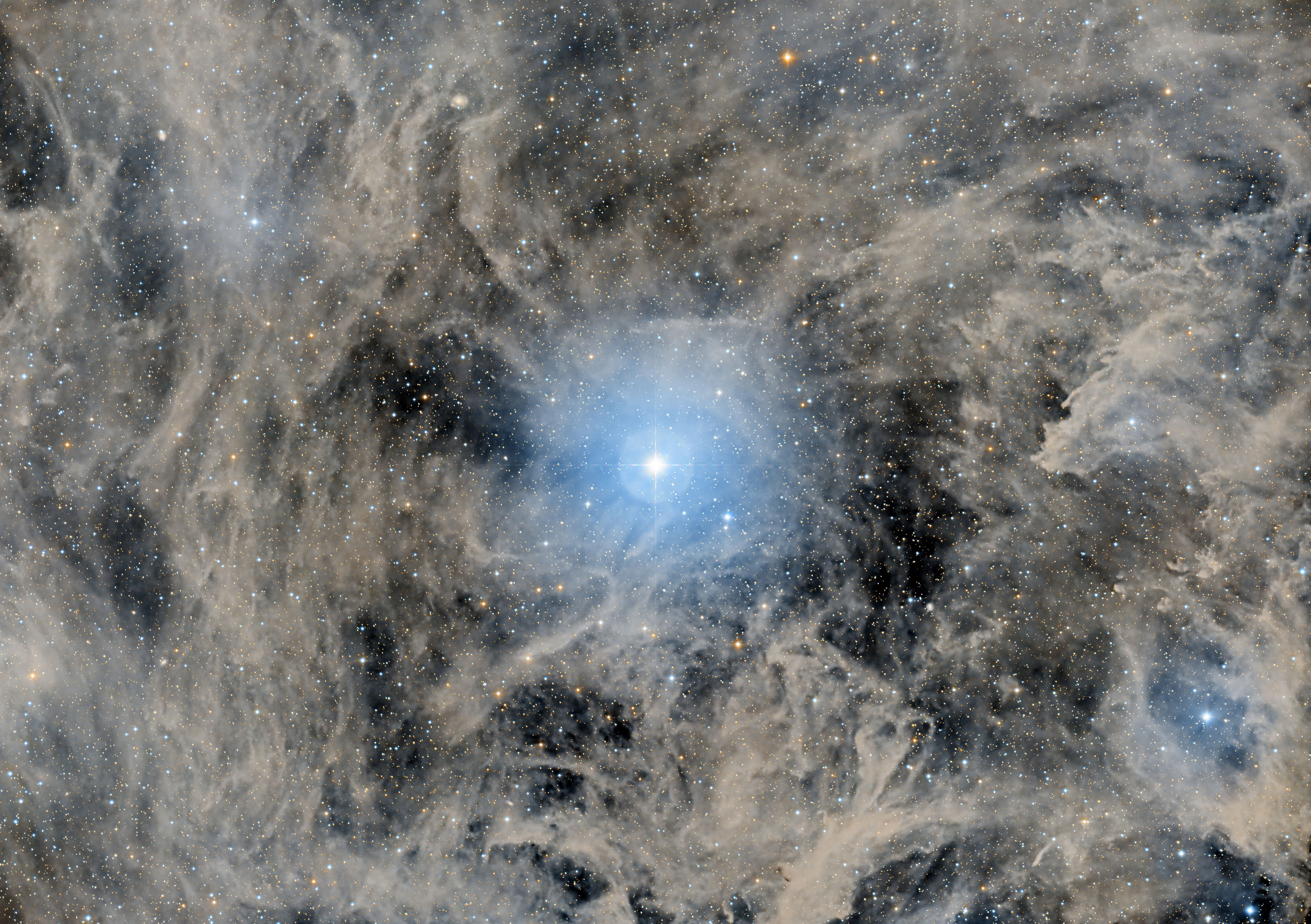 指北星：北极星及其周围的尘埃