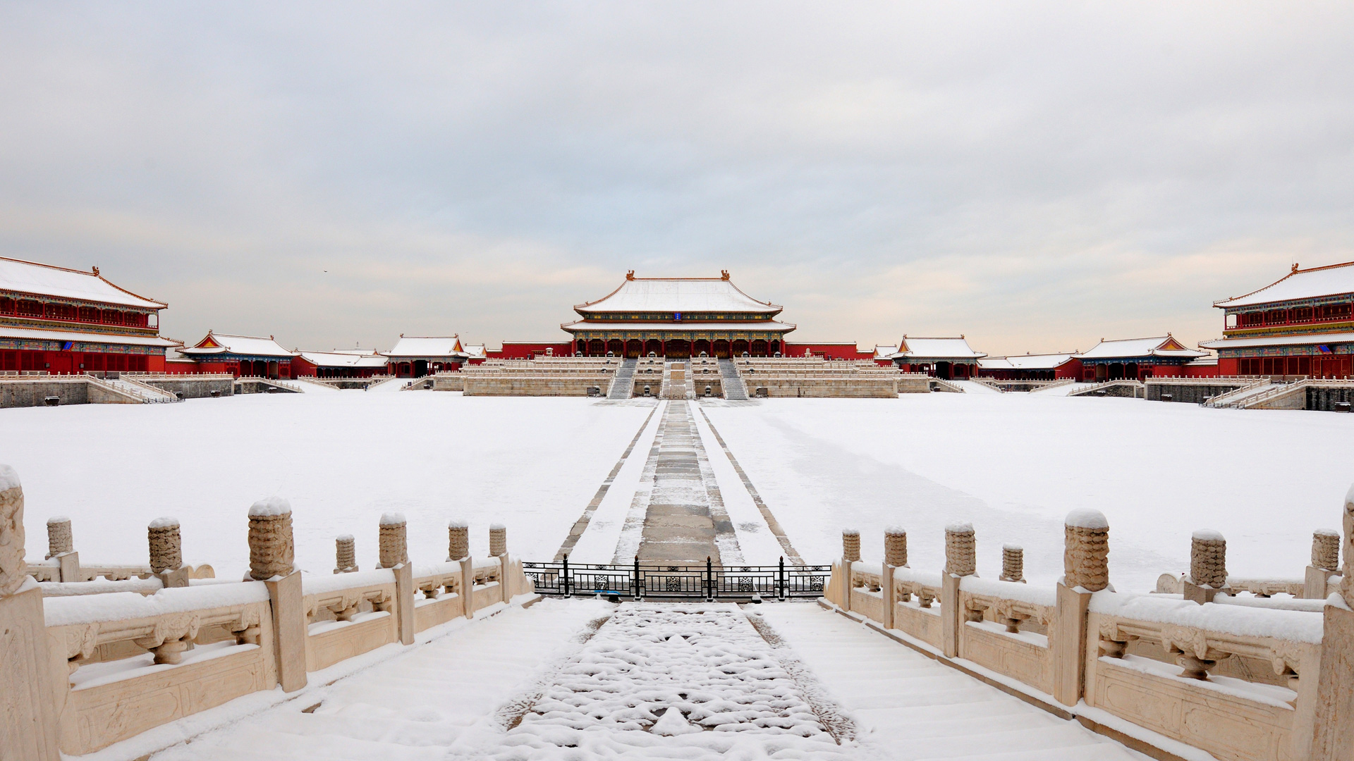 紫禁城的瑞雪
