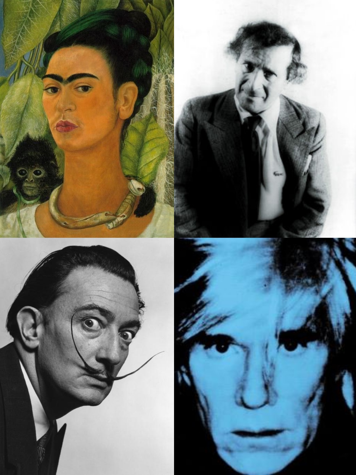 卡拉瓦乔不需要素描稿也能画画,佛里达·卡洛是墨西哥"头号女汉子"