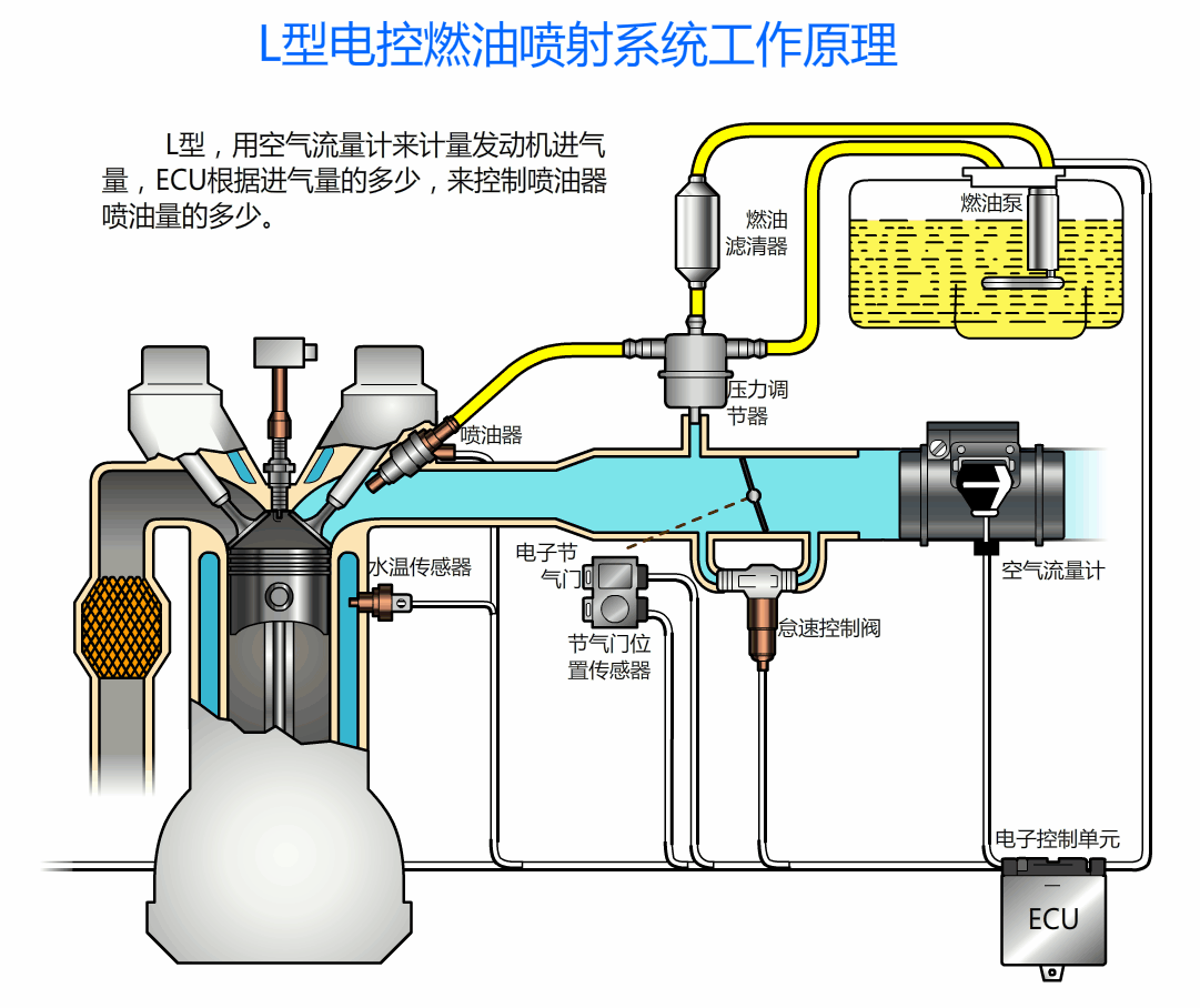 L型电控汽油喷射系统工作原理.gif