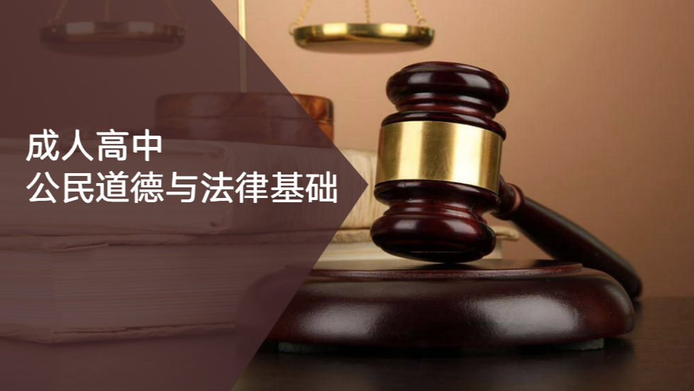 公民道德与法律课程封面