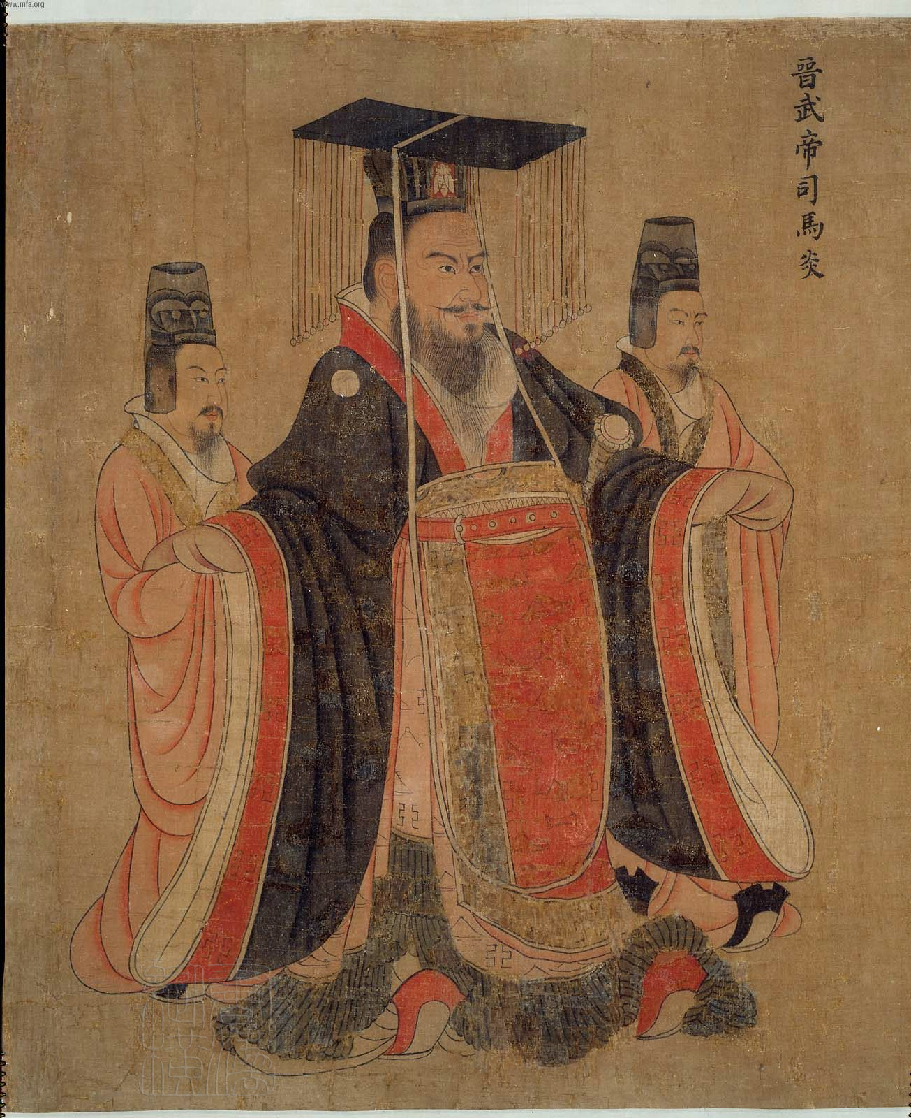 歷代帝王圖卷 (傳 閻立本 晋武帝司马炎.jpg