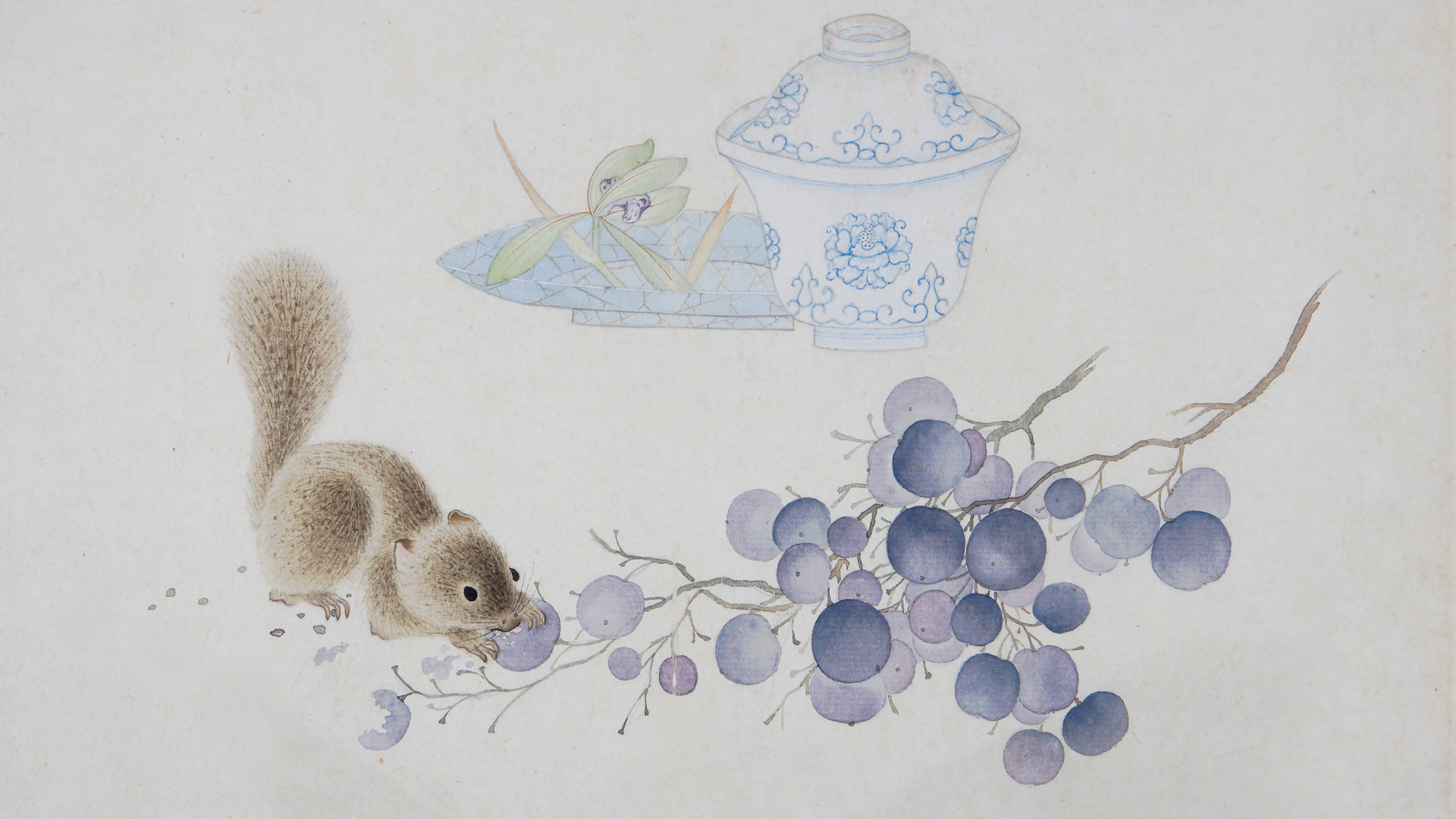清 席佩兰花鸟草虫册