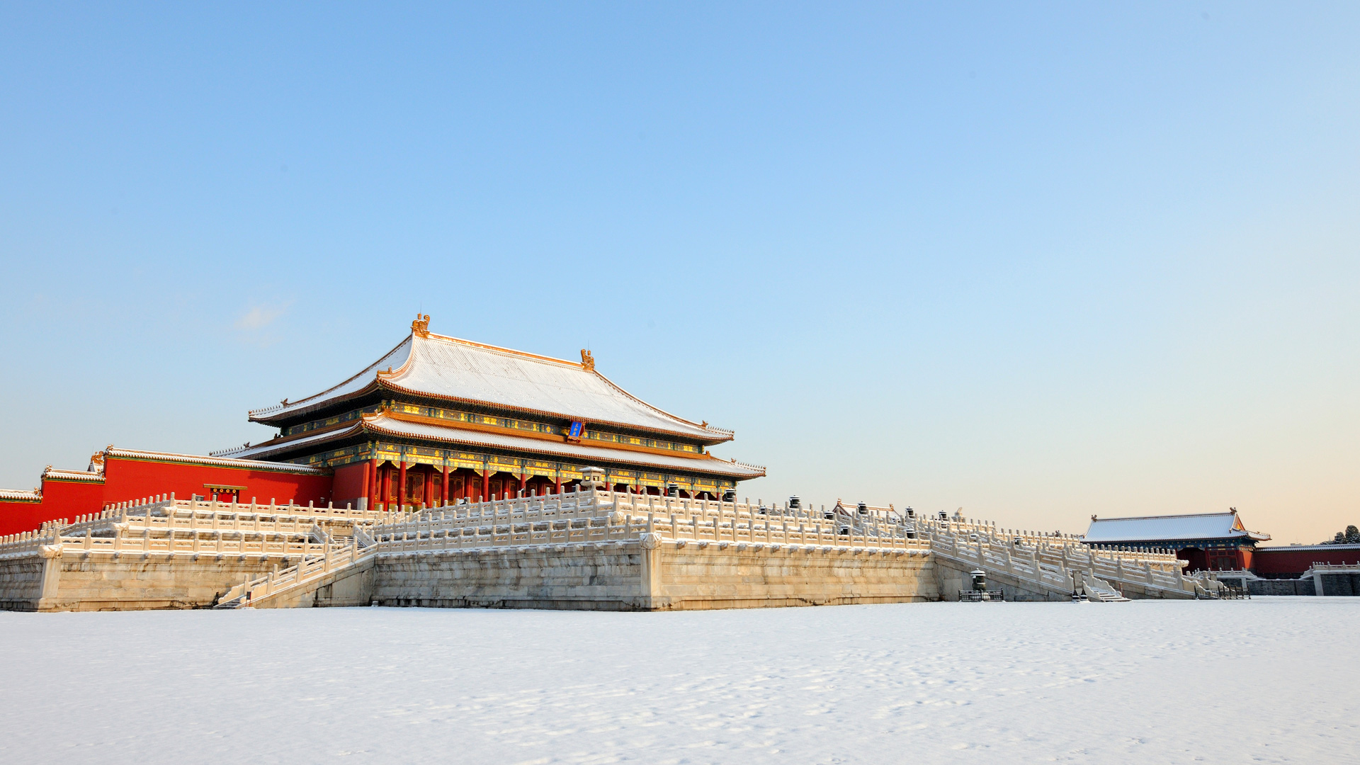 紫禁城的瑞雪