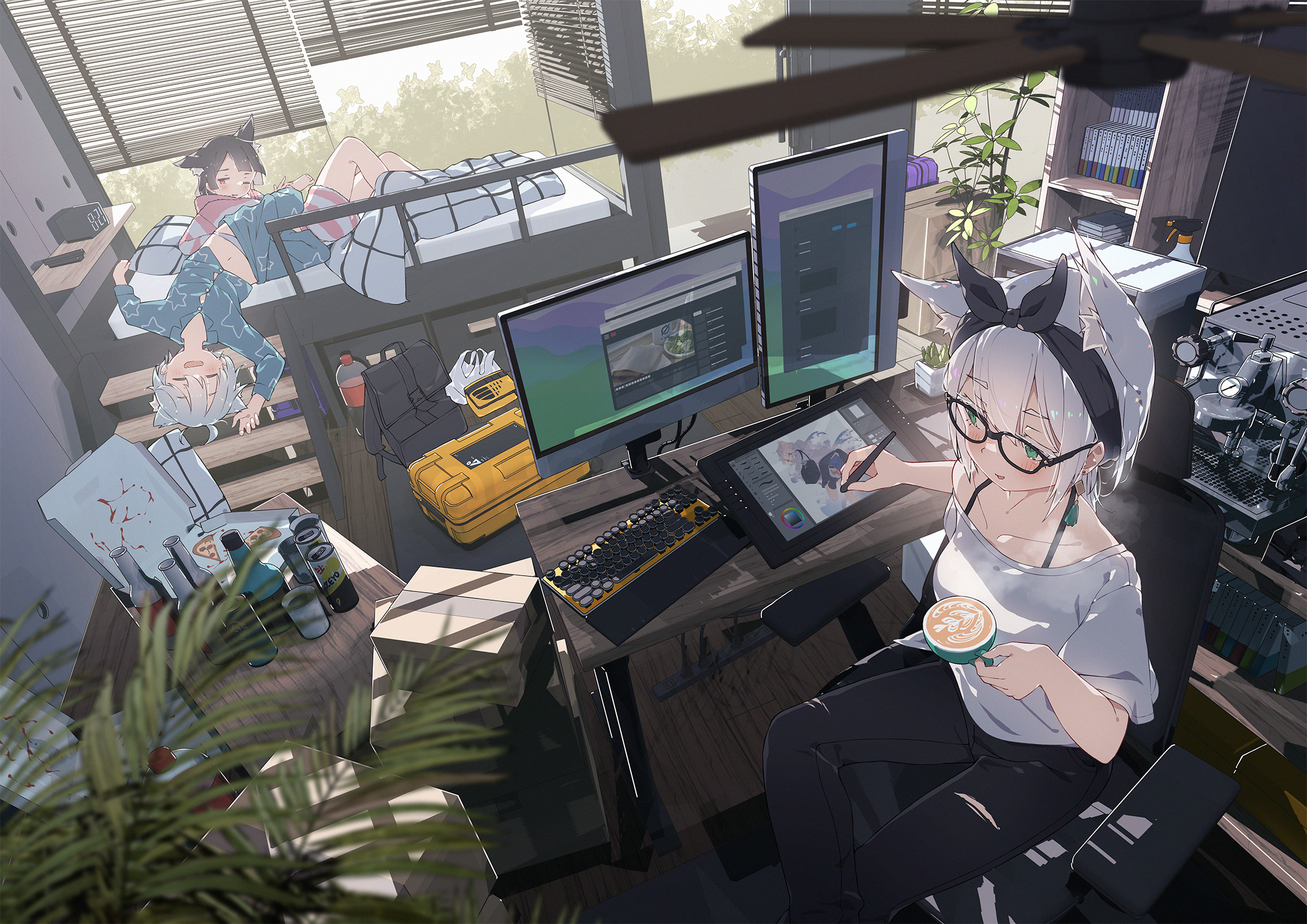 壁纸社背景 高清桌面 火爆 原画壁纸 原画级下载