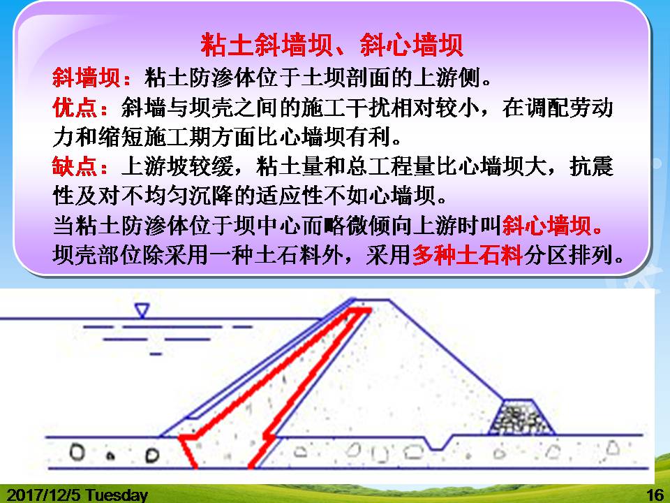 坝体防渗处理